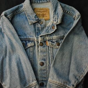 Levi's DenimTrucker Jacket Size 5 Children's